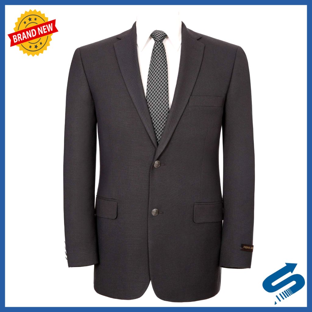 Classic Fit Stretch Blazer Sport Coat Business Formal Jacket